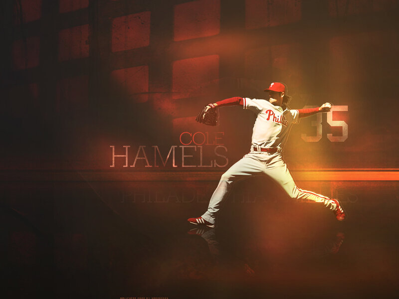 Cole Hamels pitching