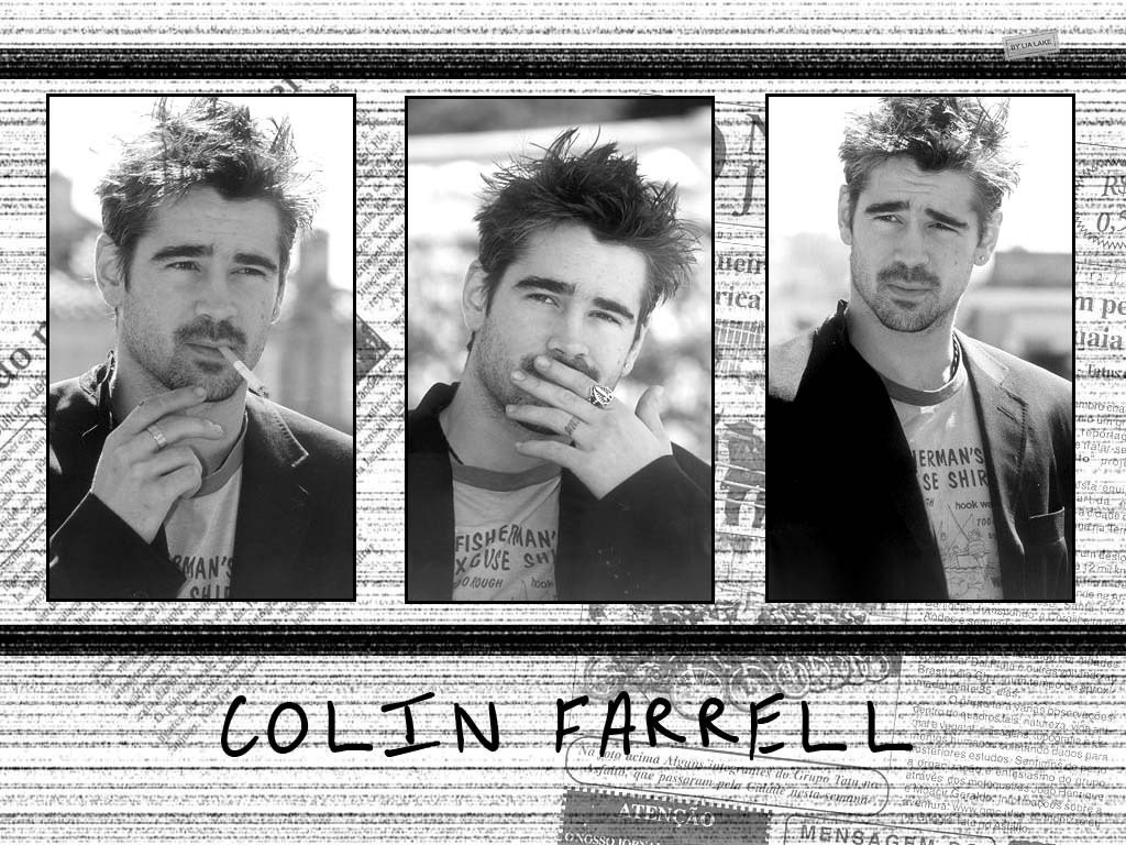 Colin Farrell photo collage