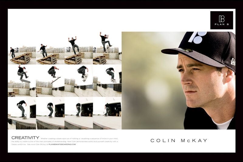 Colin McKay skateboarding