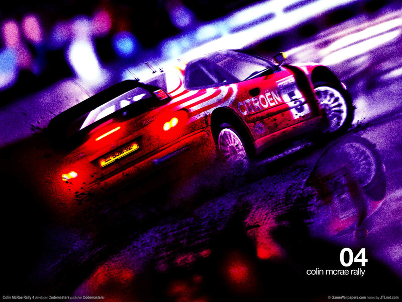 Colin McRae Rally 4 car