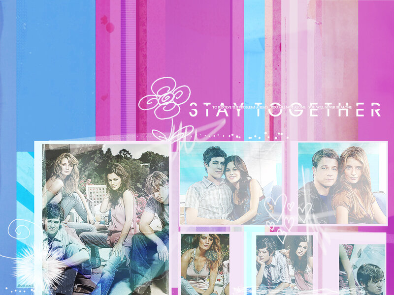 Collage of a TV show cast