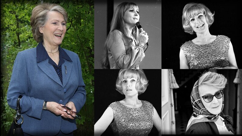 Collage of a woman's life stages
