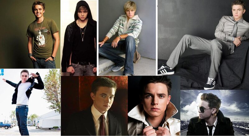 Collage of a young actor