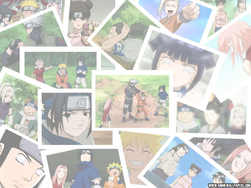 Collage of Anime Characters — Green, Dynamic