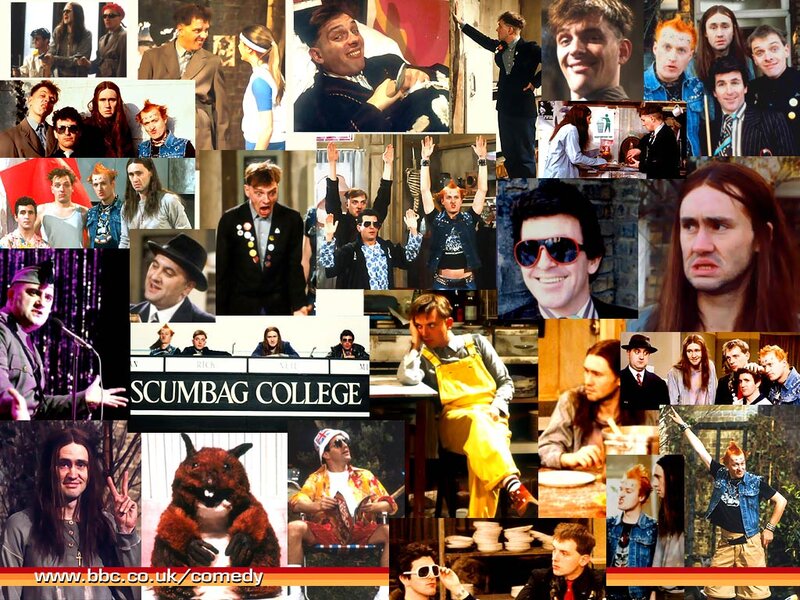 Collage of Comedy Characters