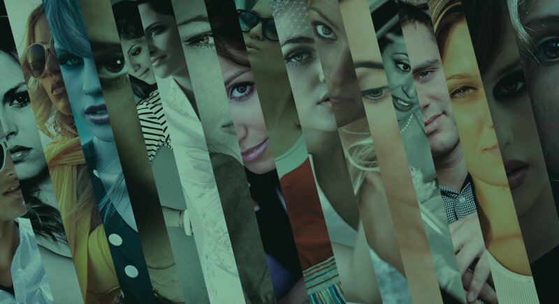 collage of diverse faces