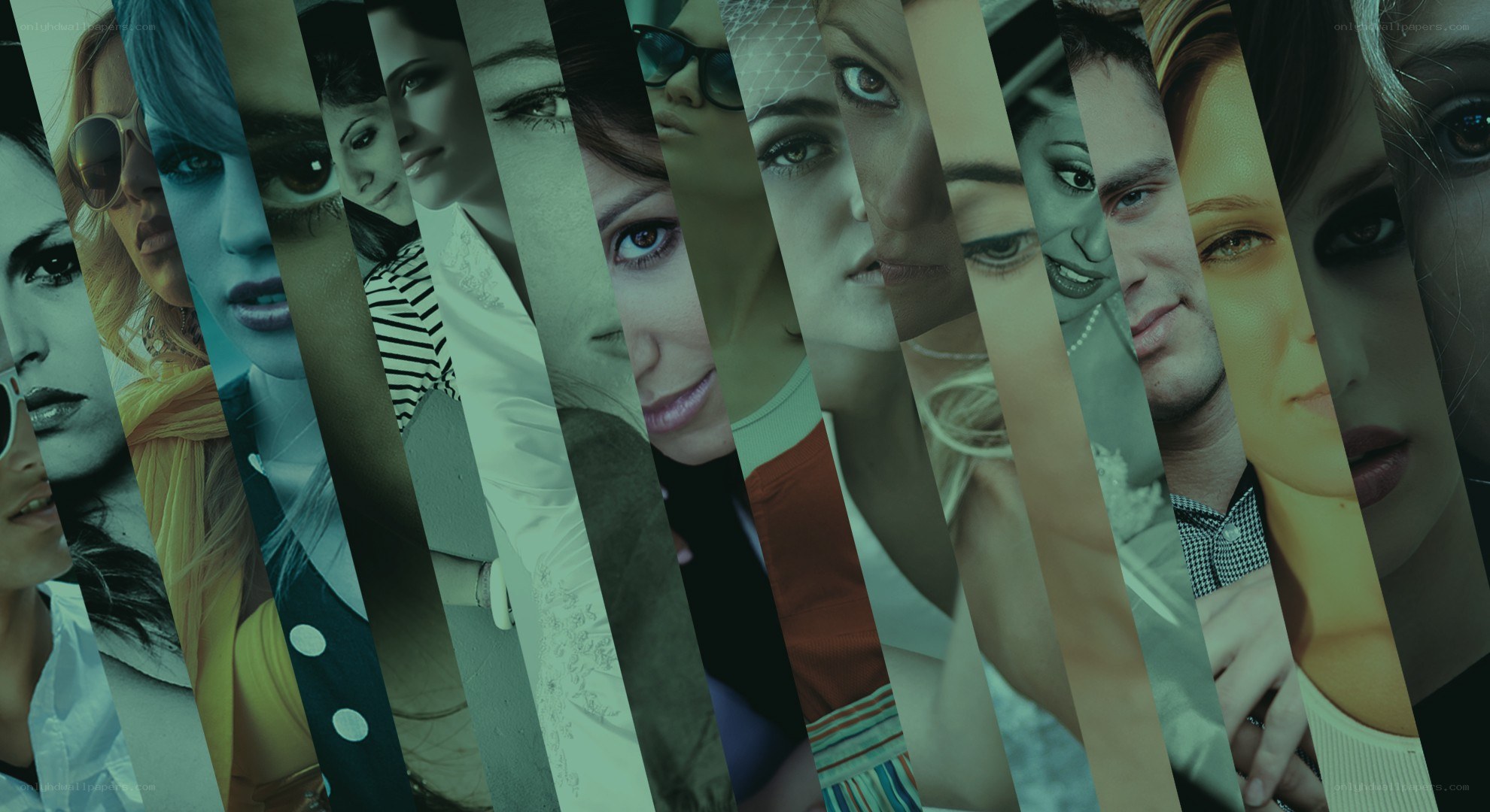 collage of diverse faces