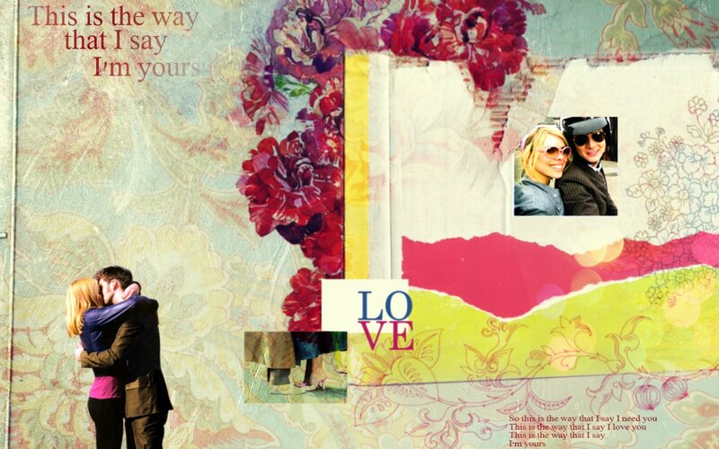 collage of love and romance