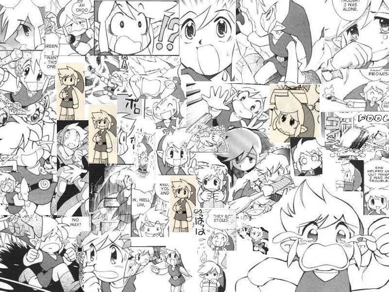 Collage of Manga Panels
