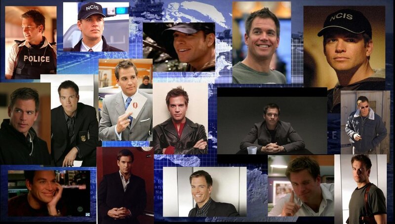 Collage of Mark Harmon as Gibbs