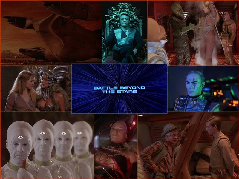Collage of Sci-fi Scenes