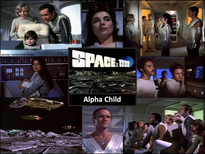 Collage of Space Scenes — White