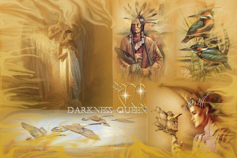 Collage of Spiritual Figures