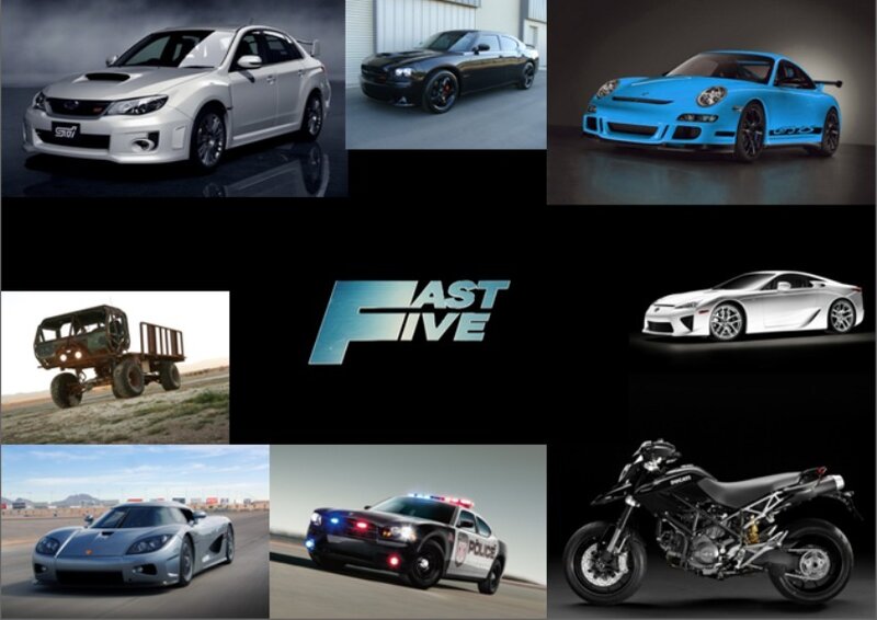 Collage of Vehicles
