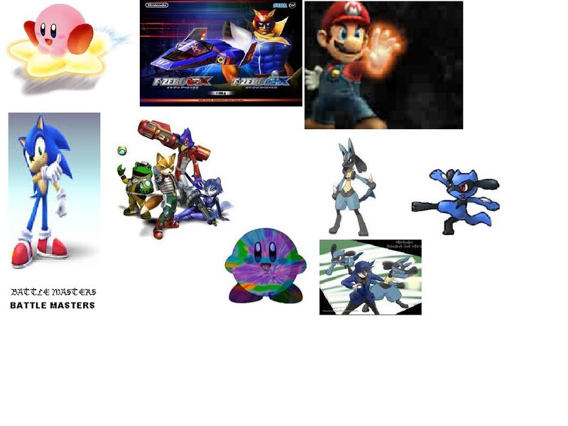 Collage of Video Game Characters