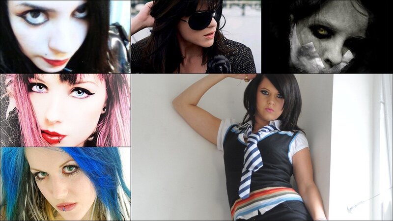 Collage of women with alternative styles