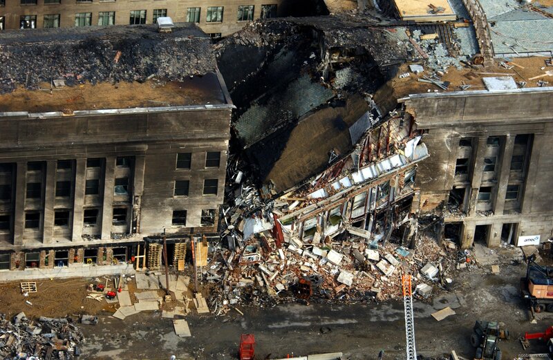 Collapsed Building Debris