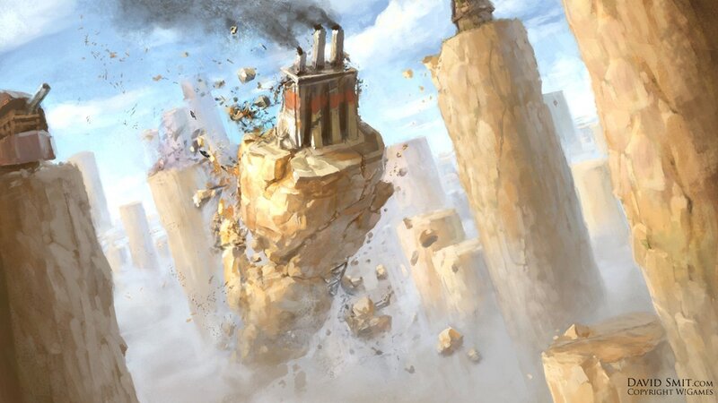 Collapsing City Towers