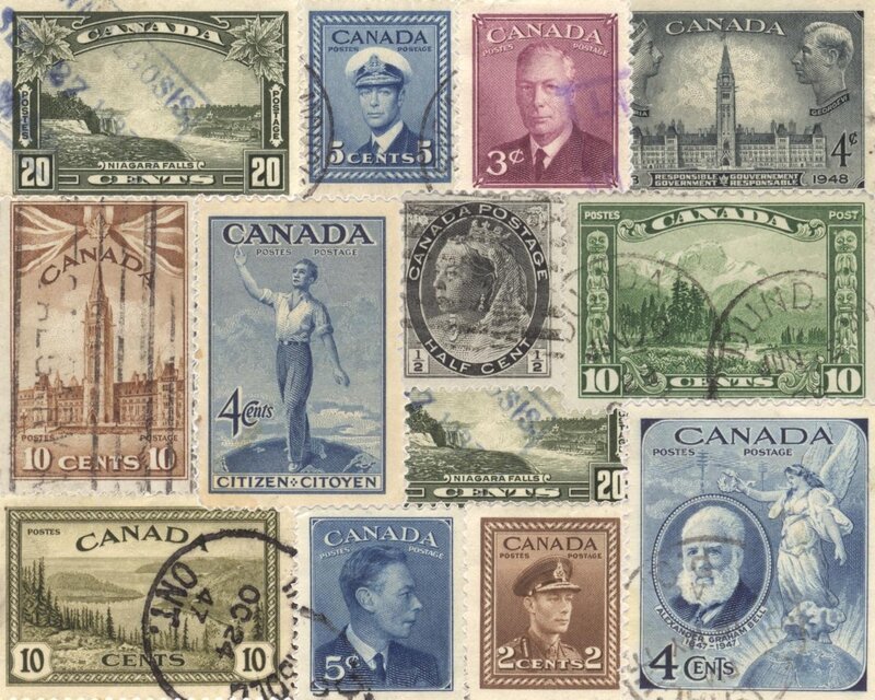 Collection of Canadian Stamps