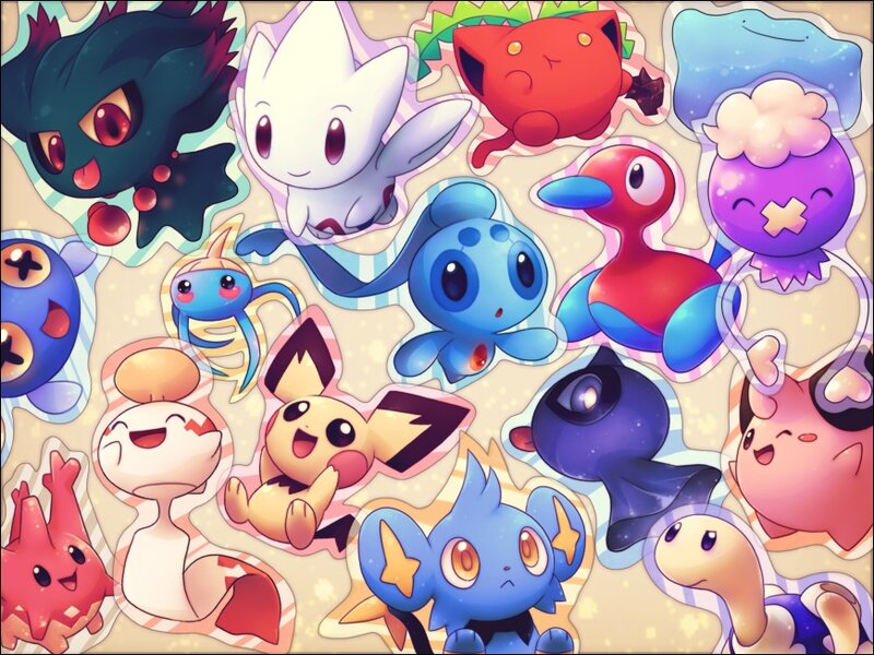 Collection of Cartoon Creatures