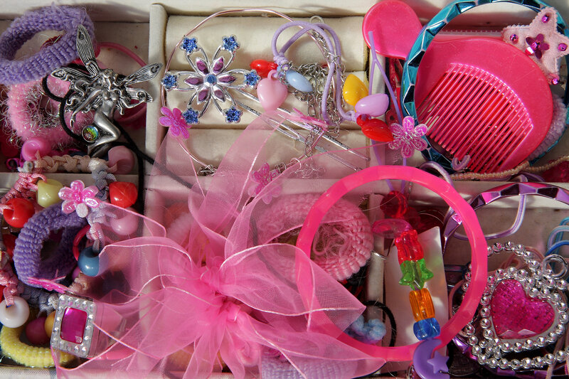 collection of children's accessories