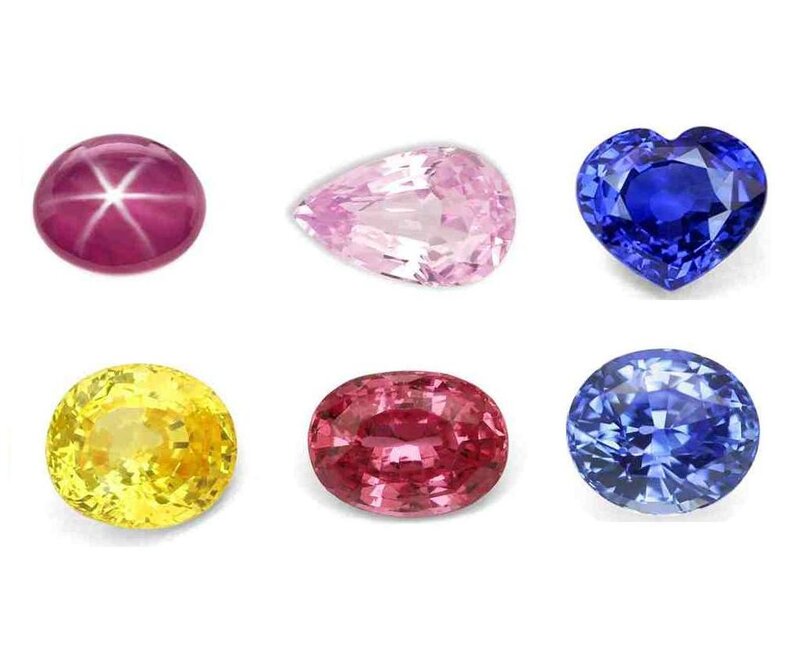 collection of colorful gemstones