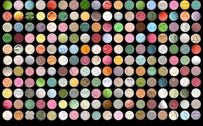 collection of colorful pills
