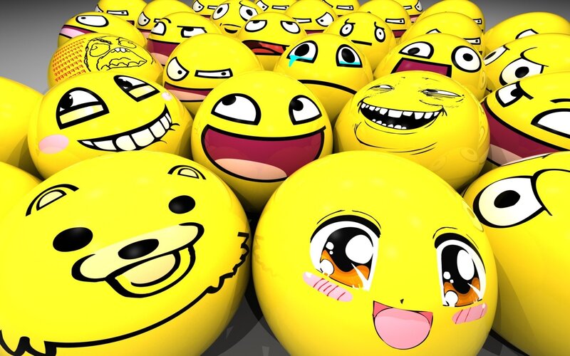 collection of emoji faces