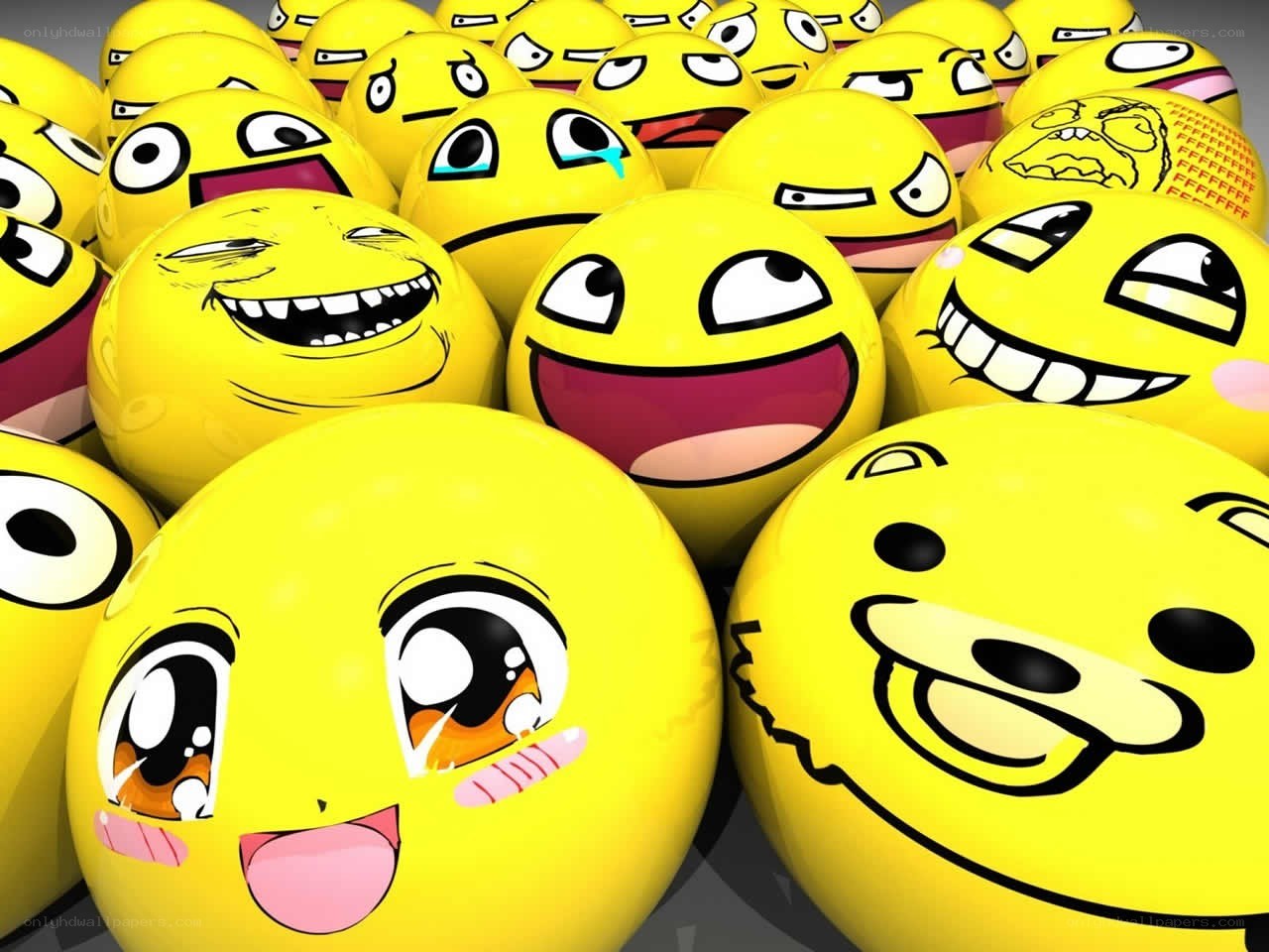 collection of emoji faces