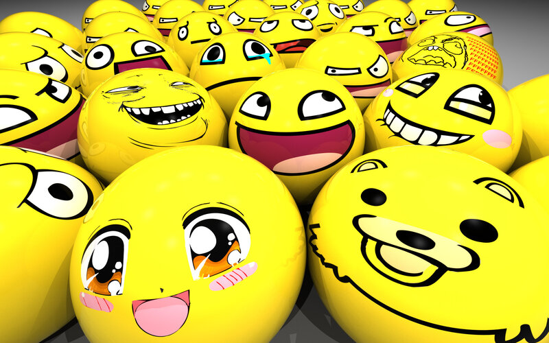 collection of emoji faces
