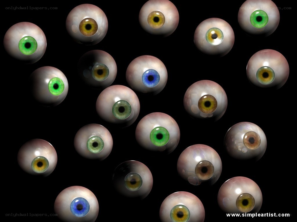collection of eyeballs