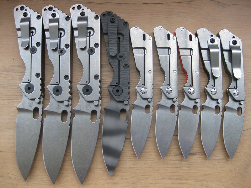 Collection of Folding Knives — Silver