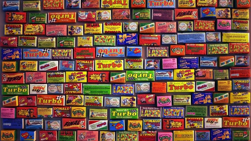 Collection of Gum Packs