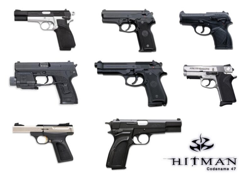 Collection of Handguns — Black