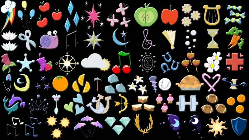Collection of Icons — Black