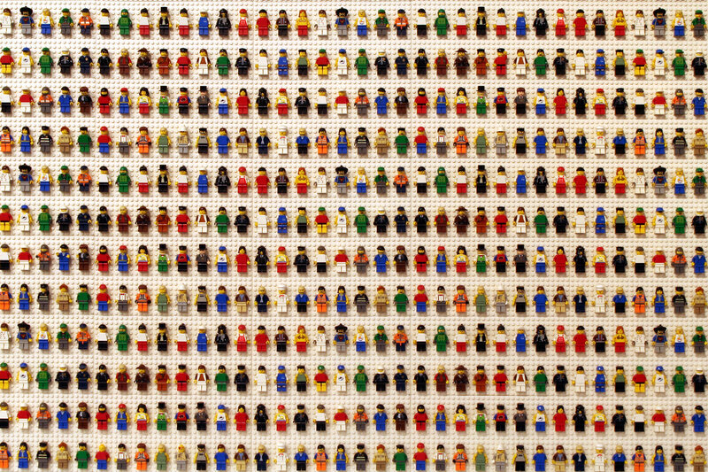 Collection of Lego minifigures