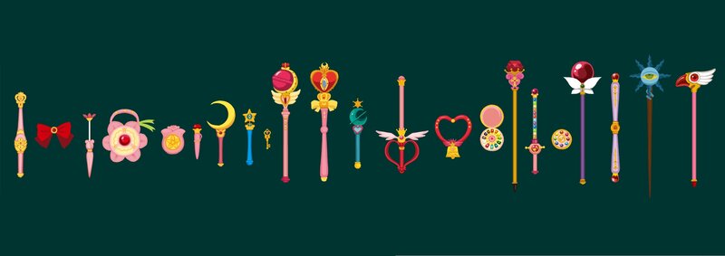 Collection of Magical Wands