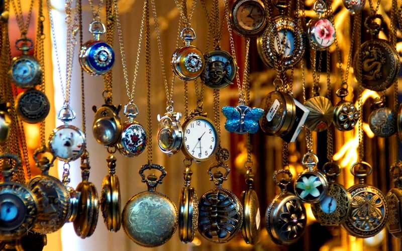 Collection of Pocket Watches — Gold