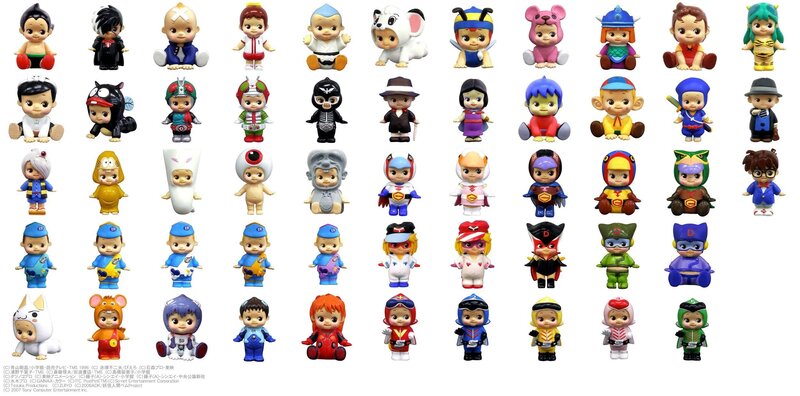 Collection of toy figurines
