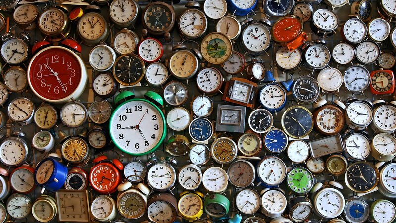 Collection of Vintage Clocks