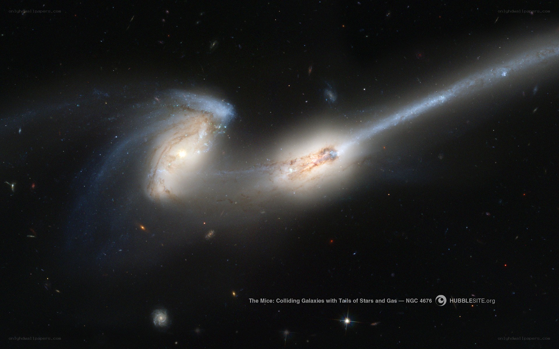 Colliding galaxies The Mice