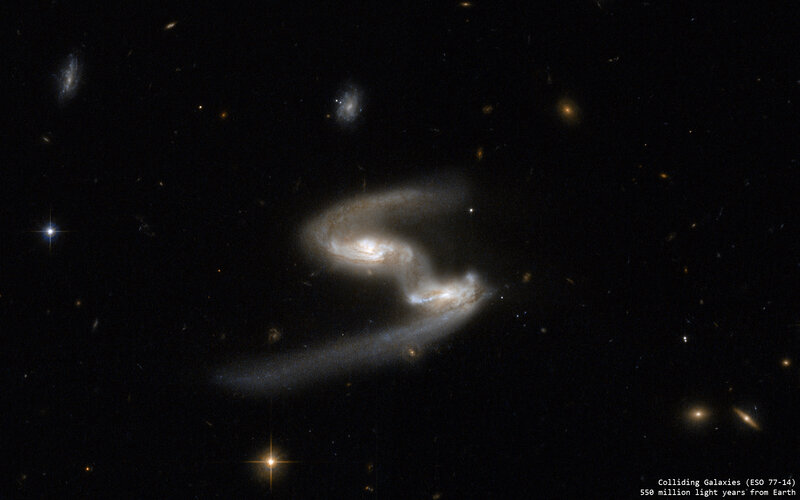 Colliding Galaxies