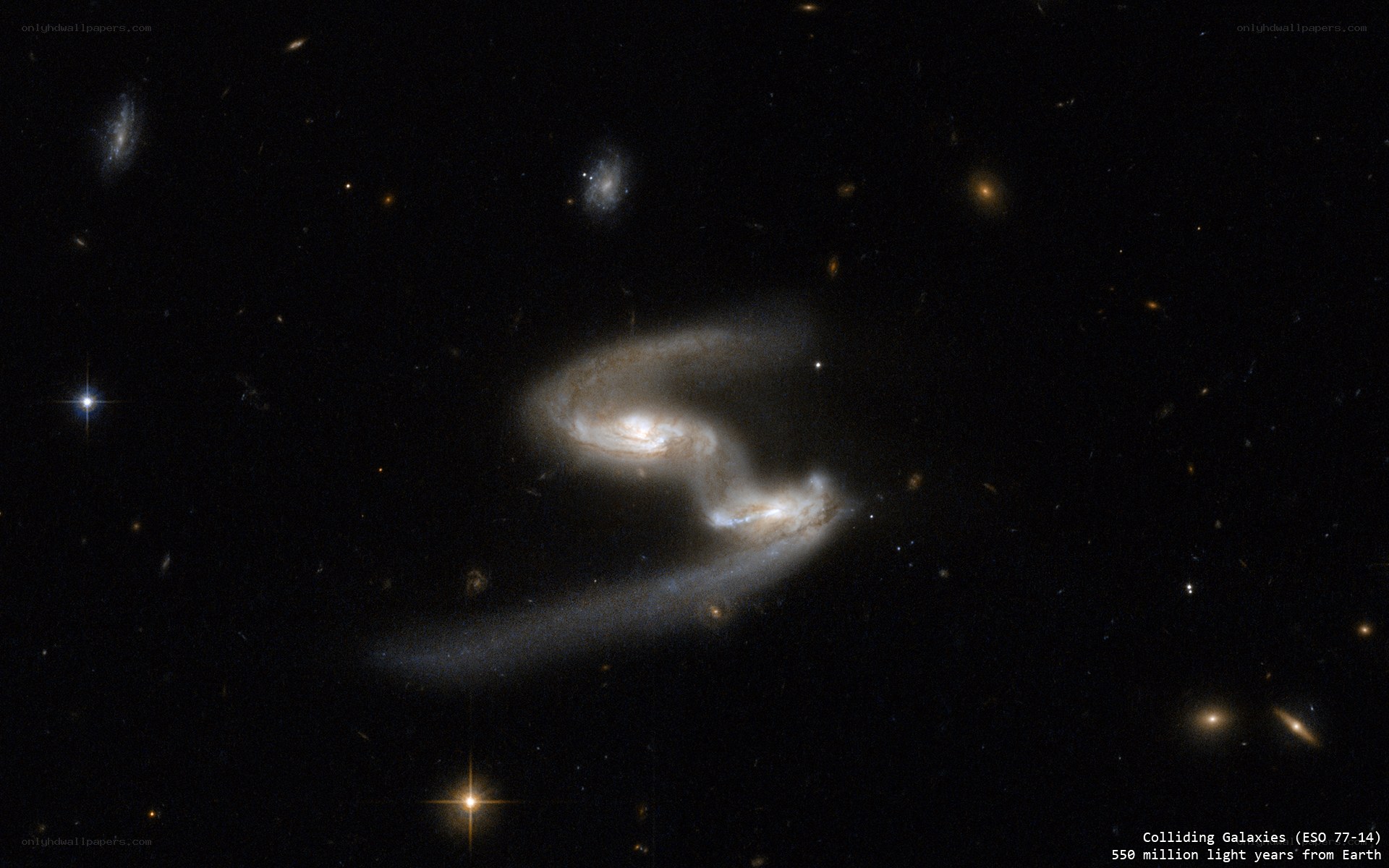 Colliding Galaxies