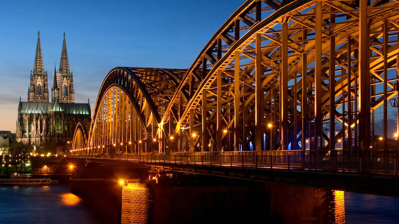 Cologne Cathedral and Hohenzollern Bridge