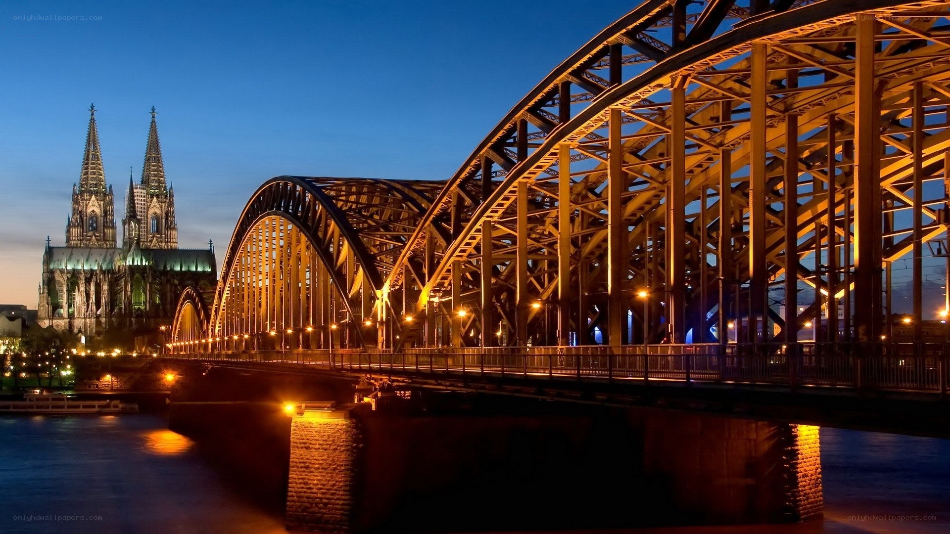 Cologne Cathedral and Hohenzollern Bridge