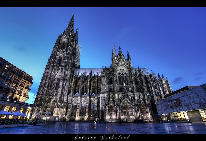 Cologne Cathedral — Blue