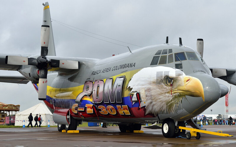 Colombian Military Aircraft — Gray