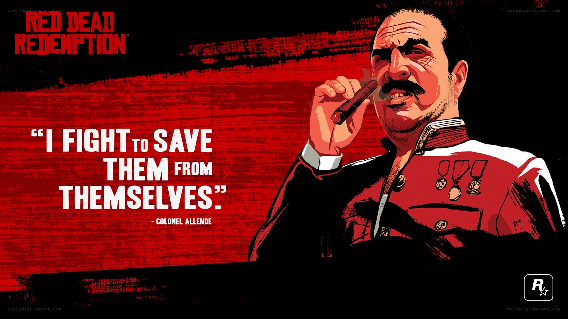 Colonel Allende quote from Red Dead Redemption