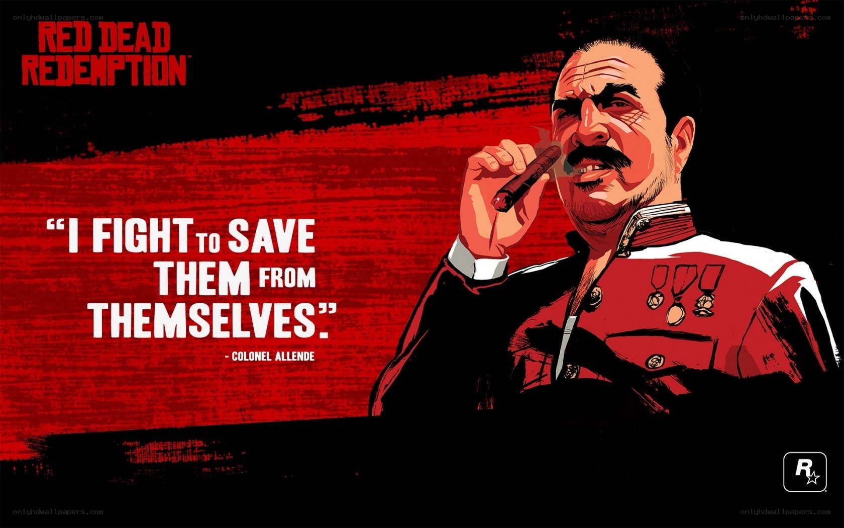Colonel Allende quote from Red Dead Redemption