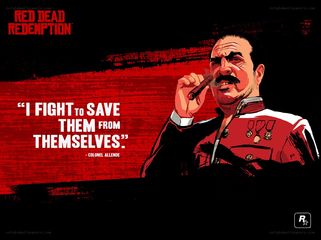 Colonel Allende quote from Red Dead Redemption